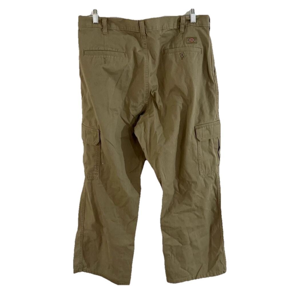 Dickies Loose Fit Cargo Cargo Pants Mens size 38 X 30, Khaki workwear